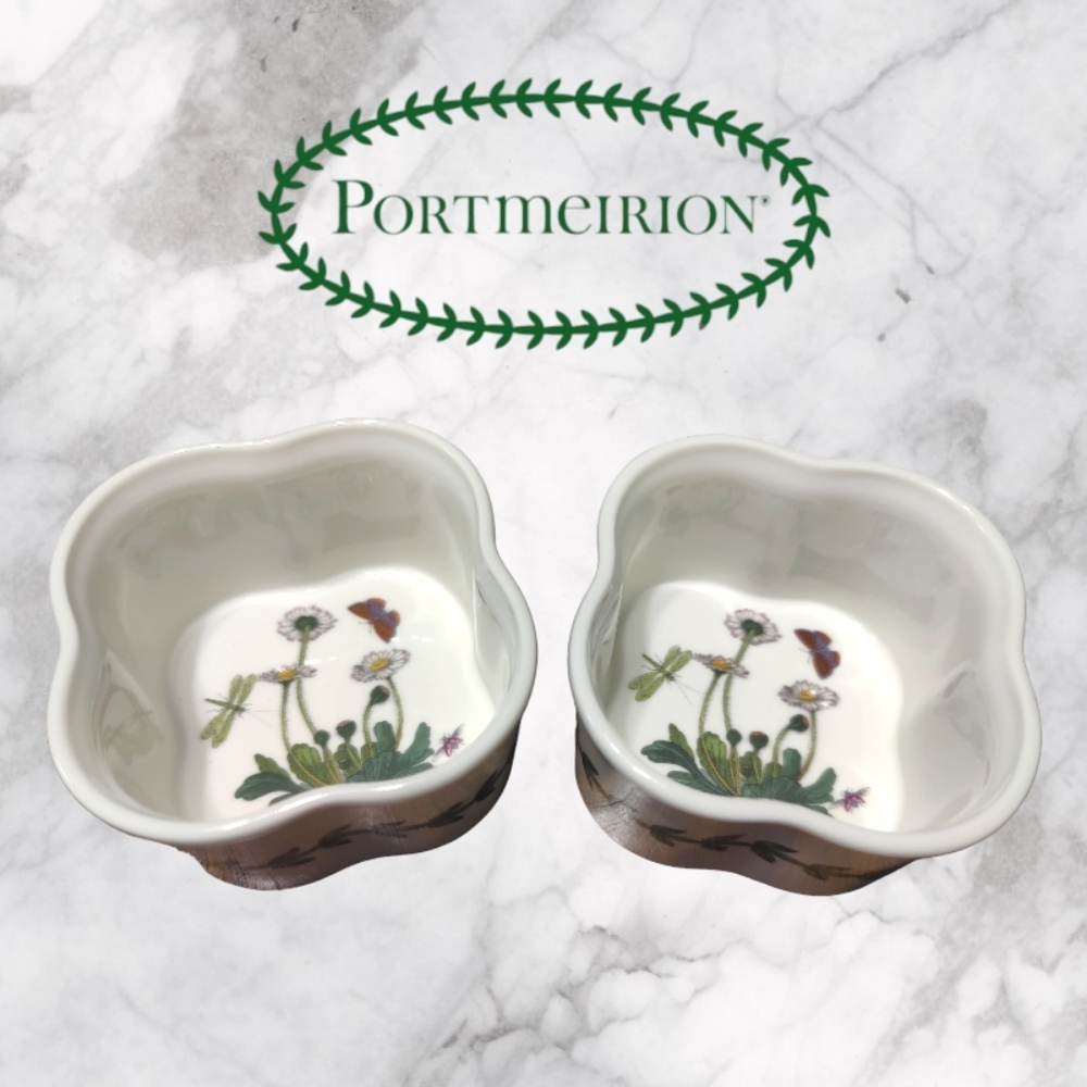 Portmeirion Botanic Garden | Scalloped Shape Ramekins